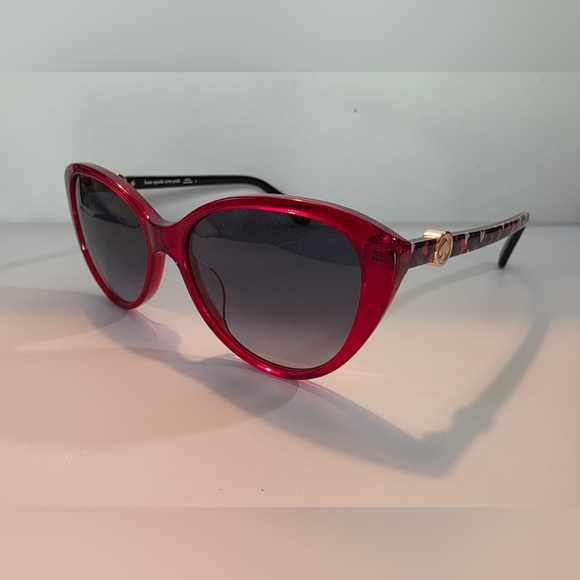 kate spade Accessories - Kate Spade Red Cat-Eye Sunglasses